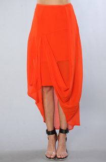 Finders Keepers The Burning Up Skirt in Blood Orange