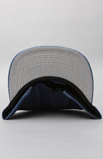 HUF The Washed Denim Volley Hat in Indigo