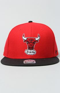 47 Brand Hats The Chicago Bulls Backscratcher Snapback Hat in Red
