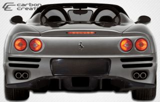 2000 2004 Ferrari 360 Modena Carbon Creations F 1 Spec Rear Bumper