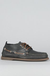 Sperry Topsider The Chukka Relaxed Leather Boot in Black  Karmaloop