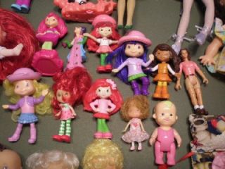 Huge Lot of Small Dolls American Girl Corolle Flatsy Hello Kitty