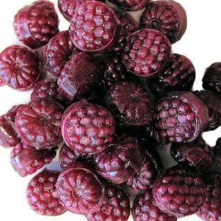 Filled Red Raspberries Hard Christmas Candy 6 Pounds
