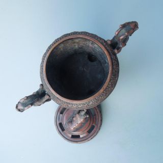 Flea Chinese Ming Dynasty Xuande Year Mark Fluke Copper Incense Burner