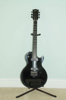 Gibson Les Paul Guitar Black Junior Vintage Check it Out Maybe Studio