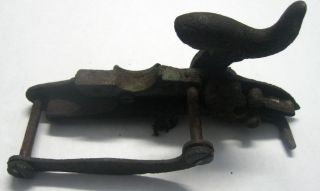 Vintage Black Powder Musket Flintlock Trigger Parts