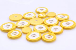 16pcs Replacement Deluxe Flute Pads Musical Wind Instrument parts