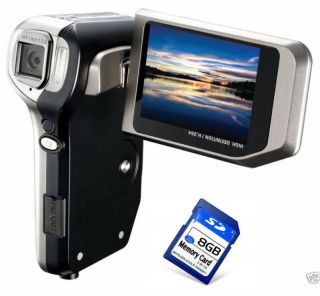 Rokinon Fun Flix HD Digital Camcorder 8GB SD Card