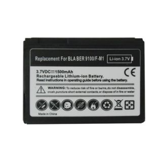  Replace Battery + Dock Charger f BlackBerry PEARL 3G 9100 FM1 F M1