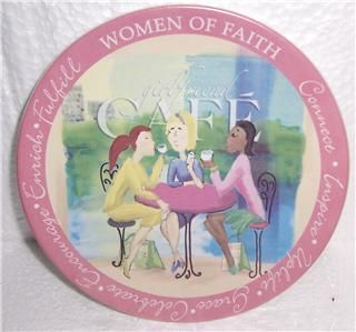 Women of Faith Girlfriend Cafe Collection Ceramic Plate