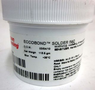 Emerson Cuming Eccobond 56C Silver Epoxy Solder 85g