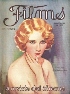 GWEN LEE   Nov 1927 Argentina Magazine   FILMS