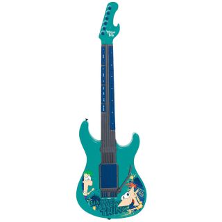 First Act Discovery Portable Electric Guitar Phineas Ferb zMC