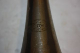 vintage a fontaine silver clarinet metal 1950 s