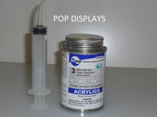 Glue Adhesive Cement Fish Tank Plexiglass Acrylic