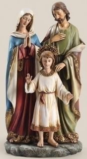 10 Holy Family with Child Jesus Christ Figure Statue