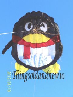  Soft Parafoil Kite w Windsock 99L Beach Family Fun Toy x Mas