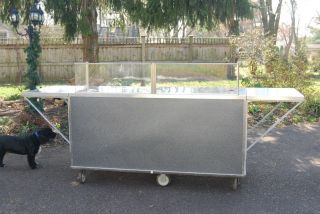  Commercial Coffee Food Service Cart