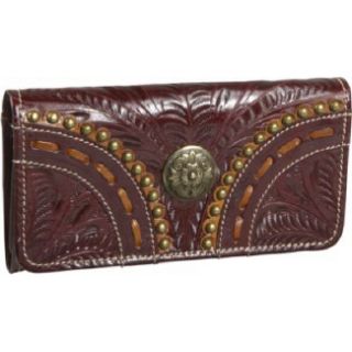 Accessories American West Flap Wallet Tularosa Collectio Cherry Shoes