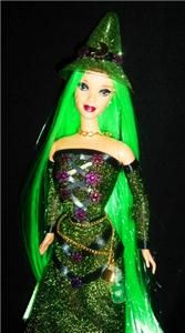 Poisonous Toxic Witch of the Forest ~ Halloween barbie doll ooak
