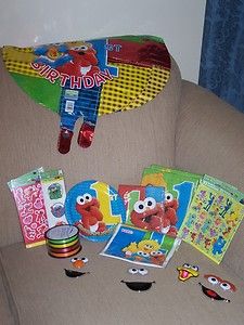  Birthday Party Ideas on 30 Sesame Street Personalized Birthday Party Address Lables