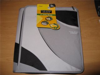 Mead Five Star 2 Utility Binder Grey and Black