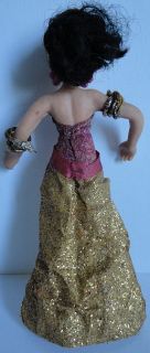 Flagg 1950s Flexible Rubber Doll World Dancer India / Siam / Thailand