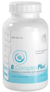  Complex Plus Vitamin B1 B2 B3 B6 Folic Acid B12 More 120 Ct
