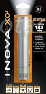 Inova XO3 143 Lumen LED Tactical Flashlight Black or Titanium