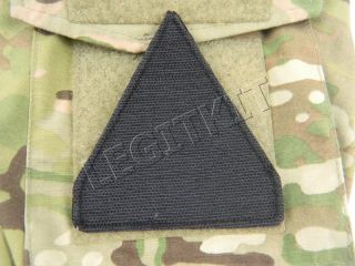 BASIC FOOD GROUPS BLACK & WHITE MORALE PATCH VELCRO BACKED AFGHANISTAN
