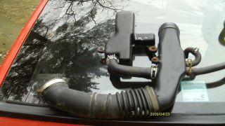 Ford Festiva Air Intake Duct System from Maff Sensor to Intake Throat