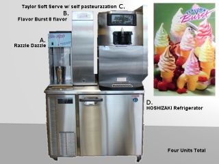 Taylor Flavor Burst Soft Serve Ice Cream System