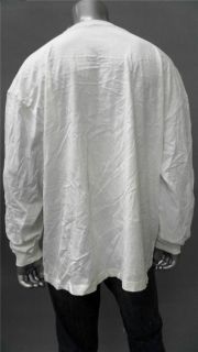 Foot Locker Mens Big & Tall 3XL White Comfort Basic T Shirt Tee Long