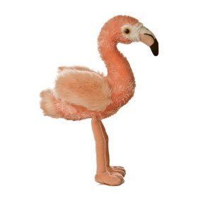 Coral Flamingo Plush Stuffed Animal Toy