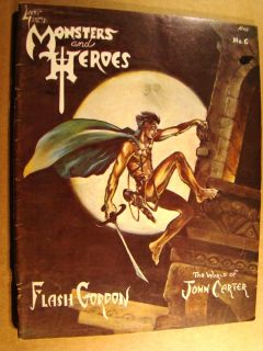 Monsters and Heroes 6 Flash Gordon Edgar Rice Burroughs