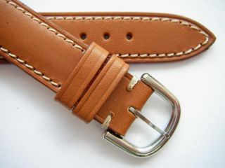 Salvatore Ferragamo Brown Leather Watch Band 15 Mm