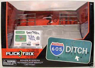 Interstate 605 Ditch Flick Trix BMX Ramp Rails Set 2009