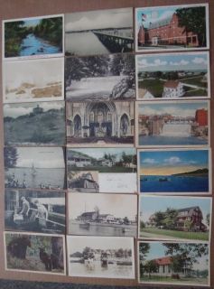 New York State New England Vintage Postcards Lot O 67
