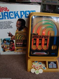 Vintage 1973 Aurora FLIP IT JACKPOT Flip Wilson Slot Machine Gambling
