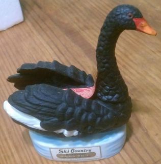   Whiskey Bourbon Decanter Black Swan Empty Limited Edition Foss Co