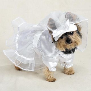 XS WEDDING DRESS Dog Clothes X SMALL ~CLEARANCE