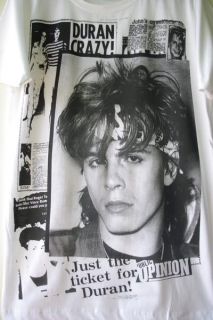 Duran Duran John Taylor 80s New Wave Rock T Shirt M