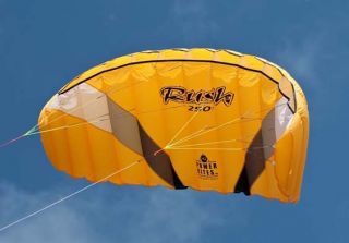 HQ Rush IV 250 Trainer Kite w Free Kiteboarding DVD