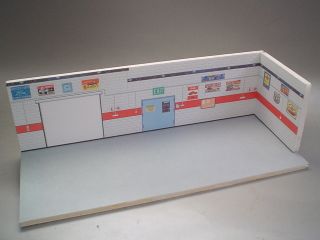 Foam Board Garage Diorama Display Kit 1 64th Scale Diecast Fun Lots of