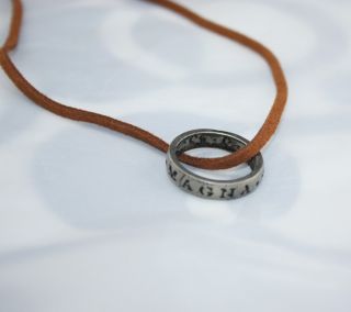 RARE Uncharted 3 Sir Francis Drake Ring Necklace from Collectors