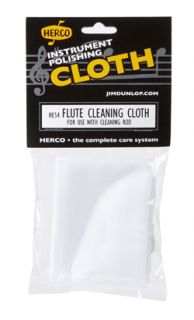 Herco HE54 Hemmed Flute Cleaning Cloth for Use with Rod