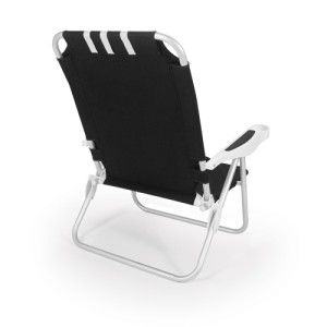  ) Backpack Cooler Beach Chairs Black Folding Reclining Tailgate Chair