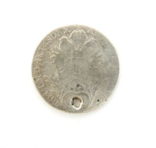 Austria Francis II Bust 20 Kreuzer 1803 Silver Coin