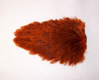   Hen Saddle Fly Tying Feathers Jig Fly Fishing Materials Tools CDO