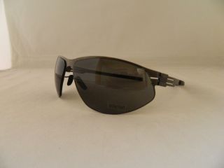 Brand New IC Berlin Messenger 4 Sunglasses Color Black Polorized Lens